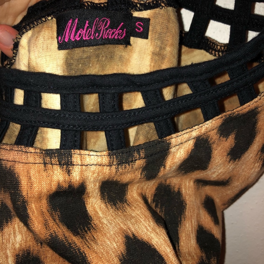 🐆Motel Rocks leopard bodysuit - Picture 2 of 4